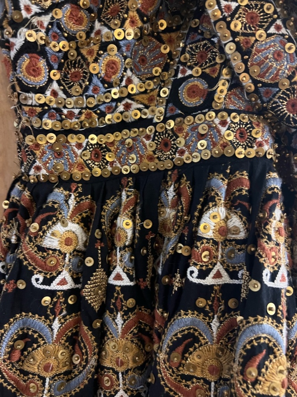 NWT Ulla Johnson Moonlight Priya Dress SZ 8 Beaded sequined - Picture 2 of 13